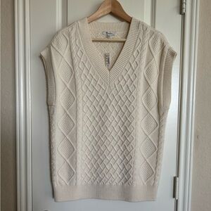 NWT Madewell Sweater Vest XXS